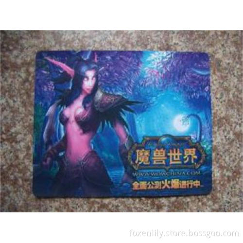 Spot Color Rubber Play Mat for Game Players